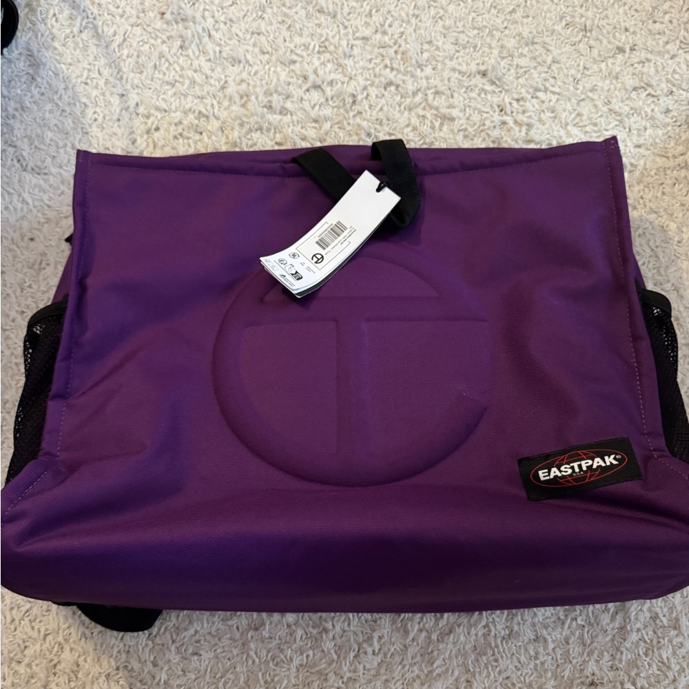 Large Telfar Eastpak Women's Backpack in Purple